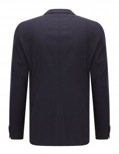 Veste Boss Black bleue pour homme à la coupe extra slim fit doublure intégrale 2 boutons en laine vierge business 2