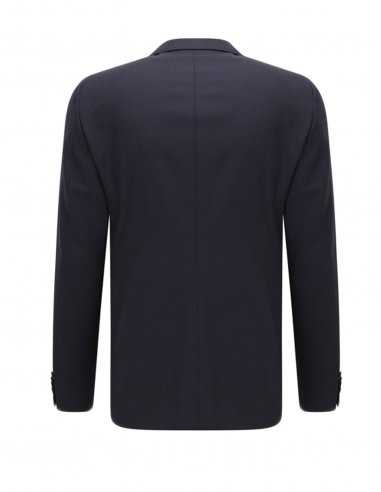 Boss - Veste Extra slim fit bleue foncé