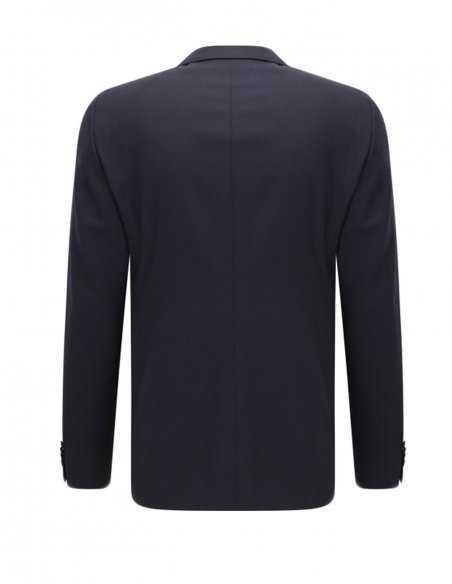 Boss - Veste Extra slim fit bleue foncé