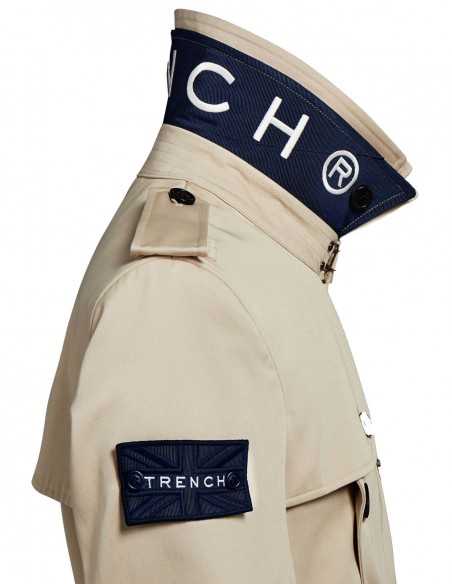 Trench London - Trench "The King" Beige Coupe Ajustée