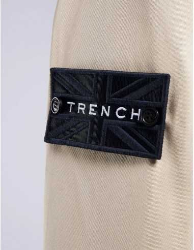 Trench "The King" Beige Coupe Ajustée pour Homme - Trench London Toulouse Trench "The King" Beige Coupe Ajustée pour Homme - Trench London Toulouse