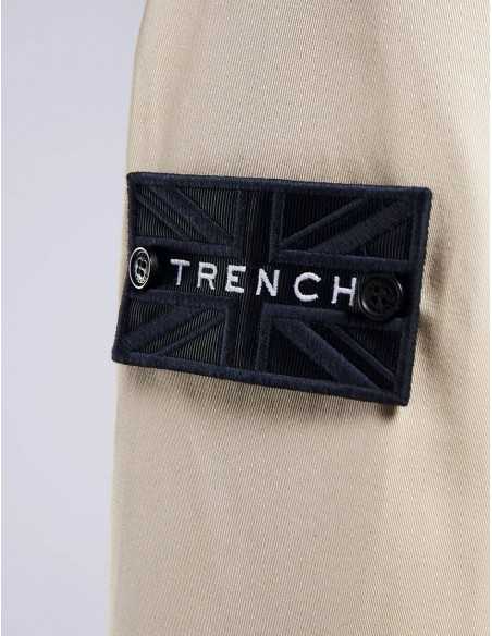 Trench "The King" Beige Coupe Ajustée pour Homme - Trench London Toulouse
