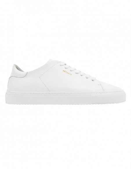 Sneakers "Clean 90" Blanches Axel Arigato Homme de profil | Toulouse Soulery