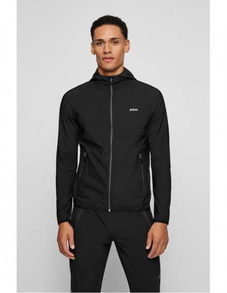 Boss - Blouson Imperméable Noir