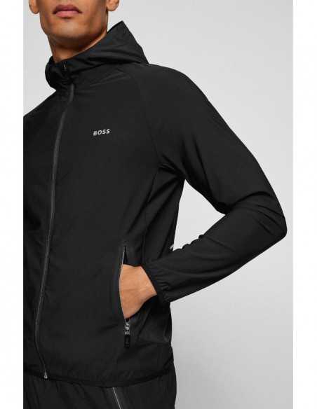 Boss - Blouson Imperméable Noir