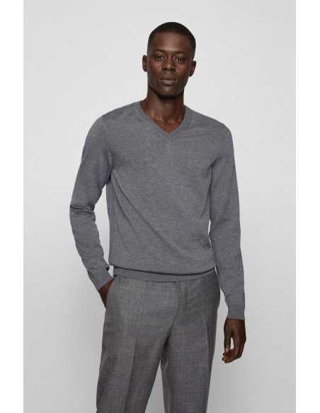 Boss - Pull Gris Col V