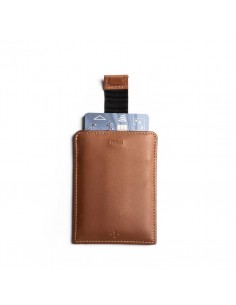 Lundi Paris - Porte-cartes en cuir Cognac 2