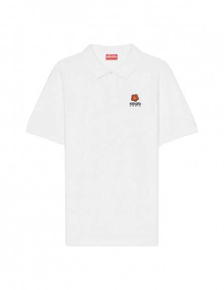 Polo 'Boke Flower' Crest Blanc - Kenzo pour hommes à Toulouse