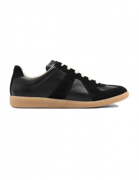 Sneakers Replica Noires Maison Margiela Homme de profil | Toulouse Soulery