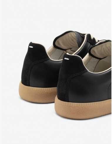 Sneakers Replica Noires Maison Margiela Homme zoom sur l'arrière de la chaussure| Toulouse Soulery