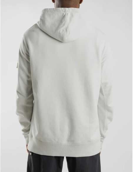 ST-95 - Sweat-shirt Blanc Cassé À Capuche