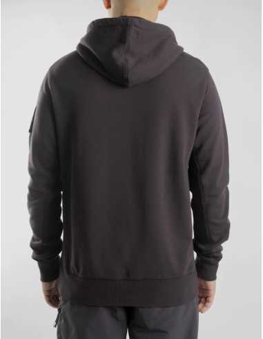 ST-95 - Sweat-shirt Noir À Capuche