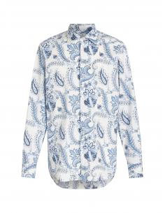 Chemise Imprimée Fleuris Blanc - Etro pour homme chez Soulery