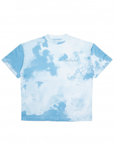 Tee-shirt Bleu Tie And Dye - Blue Sky Inn pour homme