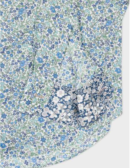 Paul Smith - Chemise Liberty Floral Bleue