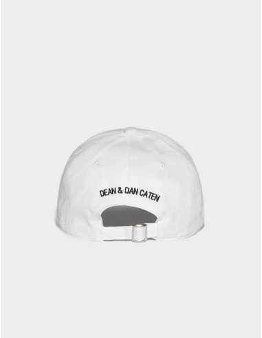 Casquette Blanche Icon Sunset Palms - Dsquared2 pour homme