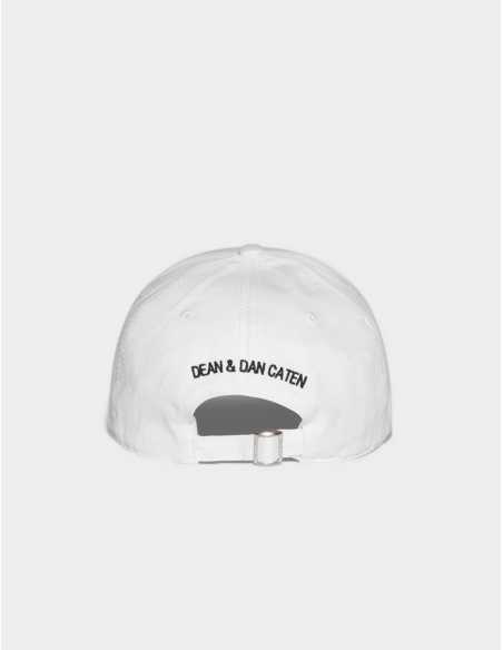 Casquette Blanche Icon Sunset Palms - Dsquared2 pour homme