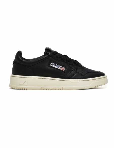 Sneakers Medalist Low Noir Autry Homme présentées de profil | Toulouse Soulery