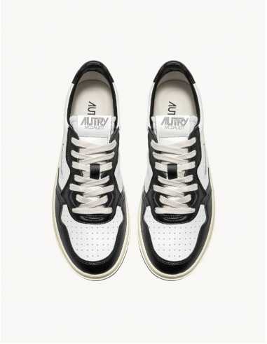 Sneakers Medalist Low Blanches Et Noires - Autry pour homme