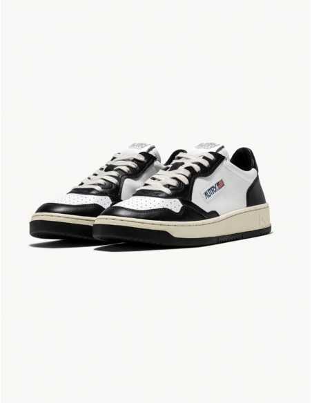 Sneakers Medalist Low Blanches Et Noires - Autry pour homme