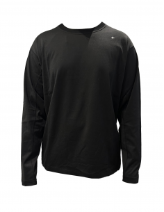 Tee-shirt Manches Longues Noir - Stone Island pour homme