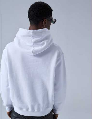 Sweatshirt à Capuche Icon Blanc - Dsquared2 pour homme
