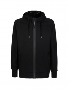 Veste Diagonal Raised Fleece Noire - C.P Company pour homme
