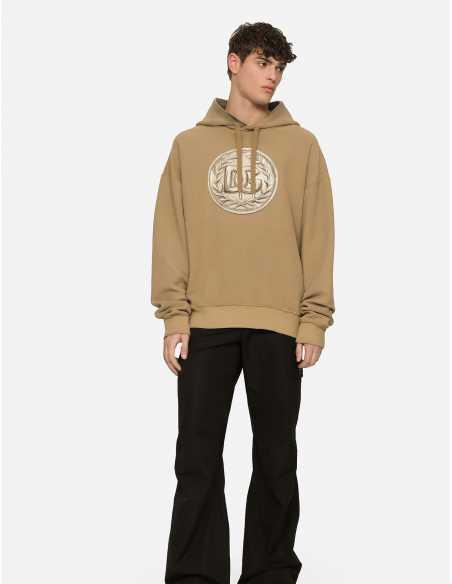 Dolce & Gabbana - Sweat-shirt à capuche imprimer pièce de monnaie