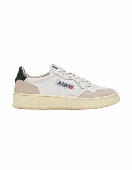 Sneakers Medalist Low Blanc et Mount Autry Homme présentées de profil| Toulouse Soulery