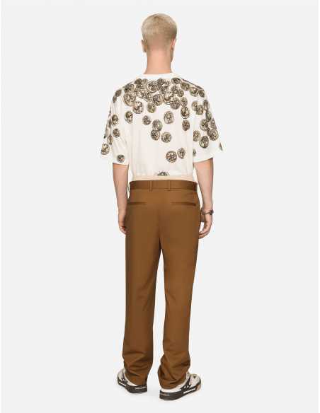 dolcegabbana-pantalon-en-gabardine-stretch-en-coton-marron