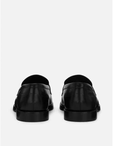 Soulery | Mocassins En Cuir De Veau Brossé Noirs Dolce&Gabbana de dos | Toulouse Soulery | Mocassins En Cuir De Veau Brossé Noirs Dolce&Gabbana de dos | Toulouse