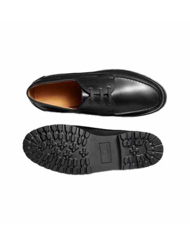 Derby Bateau Noir J.M.WESTON Homme vue du dessous | Toulouse Soulery Derby Bateau Noir J.M.WESTON Homme vue du dessous | Toulouse Soulery