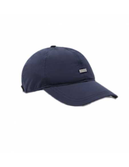 Casquette Avec Plaque Métallique Bleu foncé Paul & Shark Homme présentée de face | Toulouse Soulery