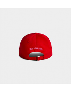 Casquette de Baseball Technicolor Dsquared2 Rouge Dsquared2 Homme présentée de face | Toulouse Soulery 2