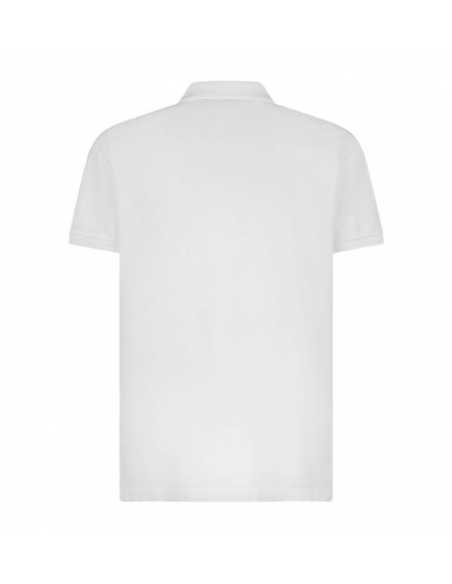 Polo Coupe Tennis Blanc Dsquared2 Homme présenté de dos | Toulouse Soulery