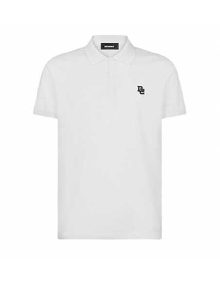 Polo Coupe Tennis Blanc Dsquared2 Homme présenté de face | Toulouse Soulery