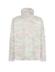 Anorak Demi-Zippé D2 Blanc Camouflage Dsquared2 Homme présenté de face | Toulouse Soulery 2