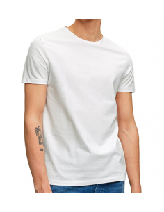 Lot De Deux T-Shirts Slim Fit En Coton Stretch Hugo Homme présenté de face | Toulouse Soulery 2