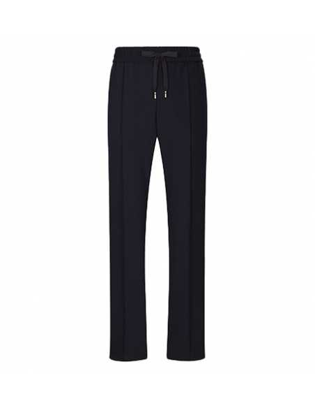 Dolce & Gabbana - Pantalon De Jogging En Jersey Stretch Bleu Marine