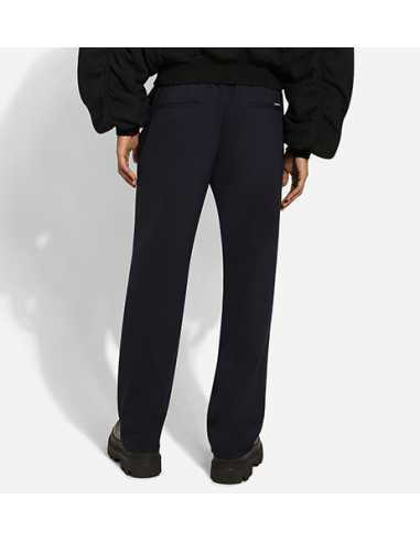 Pantalon De Jogging En Jersey Stretch Bleu Dolce & Gabbana pour Homme | Porté de dos