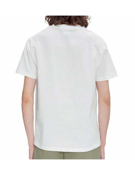 T-shirt Crush Blanc Et Jaune A.P.C. Homme présenté porté de dos | Toulouse Soulery