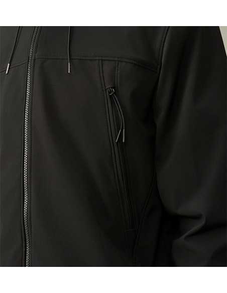 C.P Company - Veste Shell-R À Capuche Goggle Noire