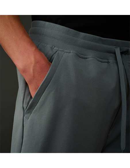 C.P Company - Pantalon de Jogging en Molleton Stretch Metropolis Series Gris Foncé