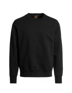 Sweatshirt K2 Noir Parajumpers Homme présenté de face | Toulouse Soulery