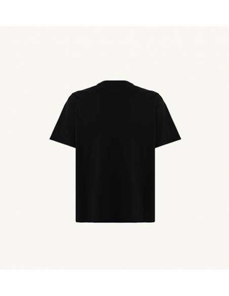 T-shirt En Coton Jersey Maxi Impression Noir Autry Homme présenté de dos | Toulouse Soulery