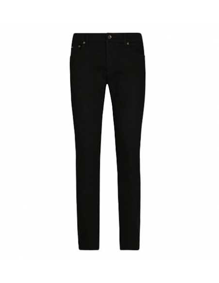 Jean Slim Stretch Noir Délavé D&G présenté de face | Toulouse Soulery