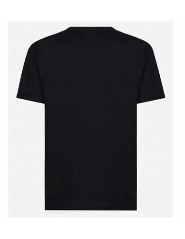 T-shirt En Coton Marine Avec Étiquette Griffée D&G présenté de dos | Toulouse Soulery