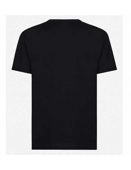 T-shirt En Coton Marine Avec Étiquette Griffée D&G présenté de dos | Toulouse Soulery