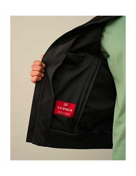 Veste Patch CP Shell-R Noire C.P Company Homme zoom poche intérieure | Toulouse Soulery