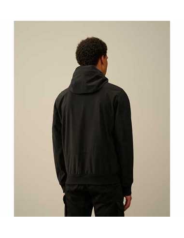 Veste Patch CP Shell-R Noire C.P Company Homme présentée portée de dos | Toulouse Soulery